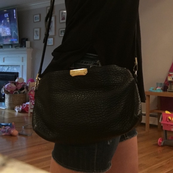 Burberry Pebbled Leather Crossbody - Picture 6 of 8